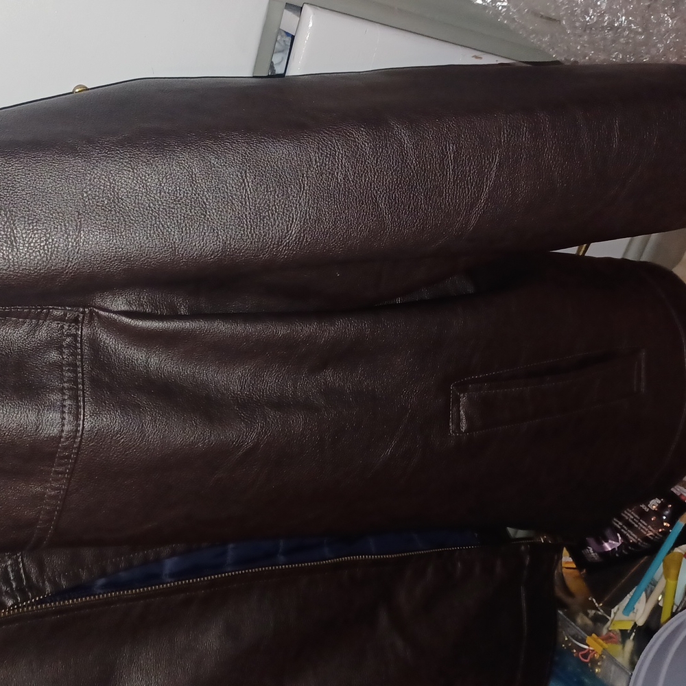 Tommy Hilfiger leather jacket - Picture 3 of 7